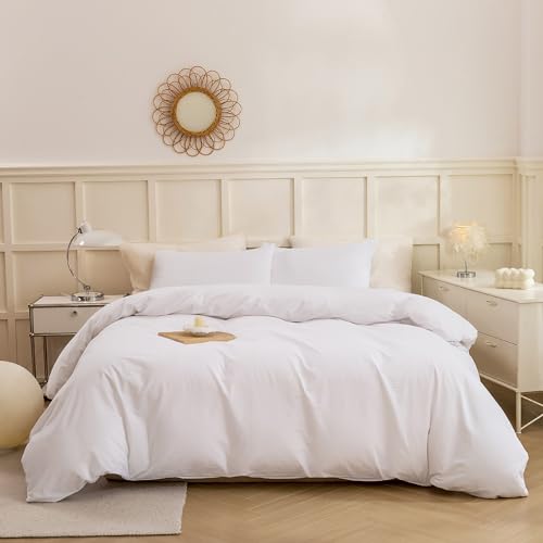 ECOCOTT White Duvet Cover Queen Size