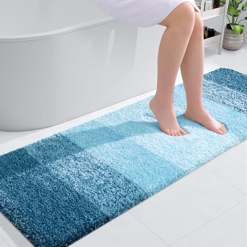 OLANLY 59x20 Peacock Blue