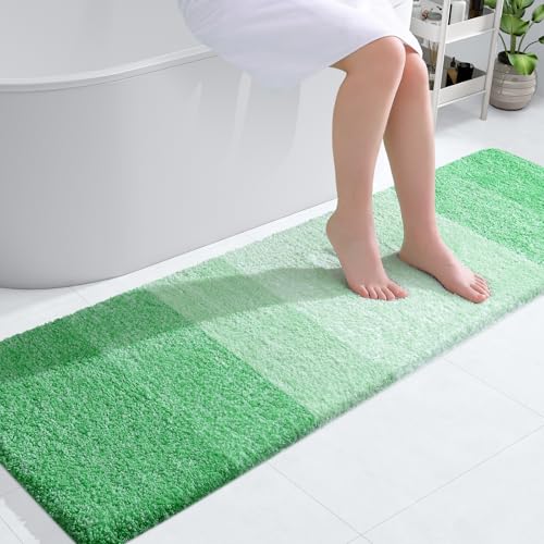 OLANLY Bathroom Runner Rugs 59x17