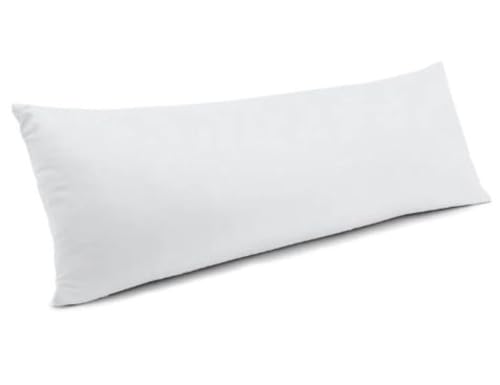 MoonRest 20x54 Inch Synthetic Down Alternative Rectangle Pillow Insert Form Stuffer for Sofa Shams, Decorative Throw Pillow, Cushion and Bed Pillow Stuffing - Hypoallergenic 20X 54