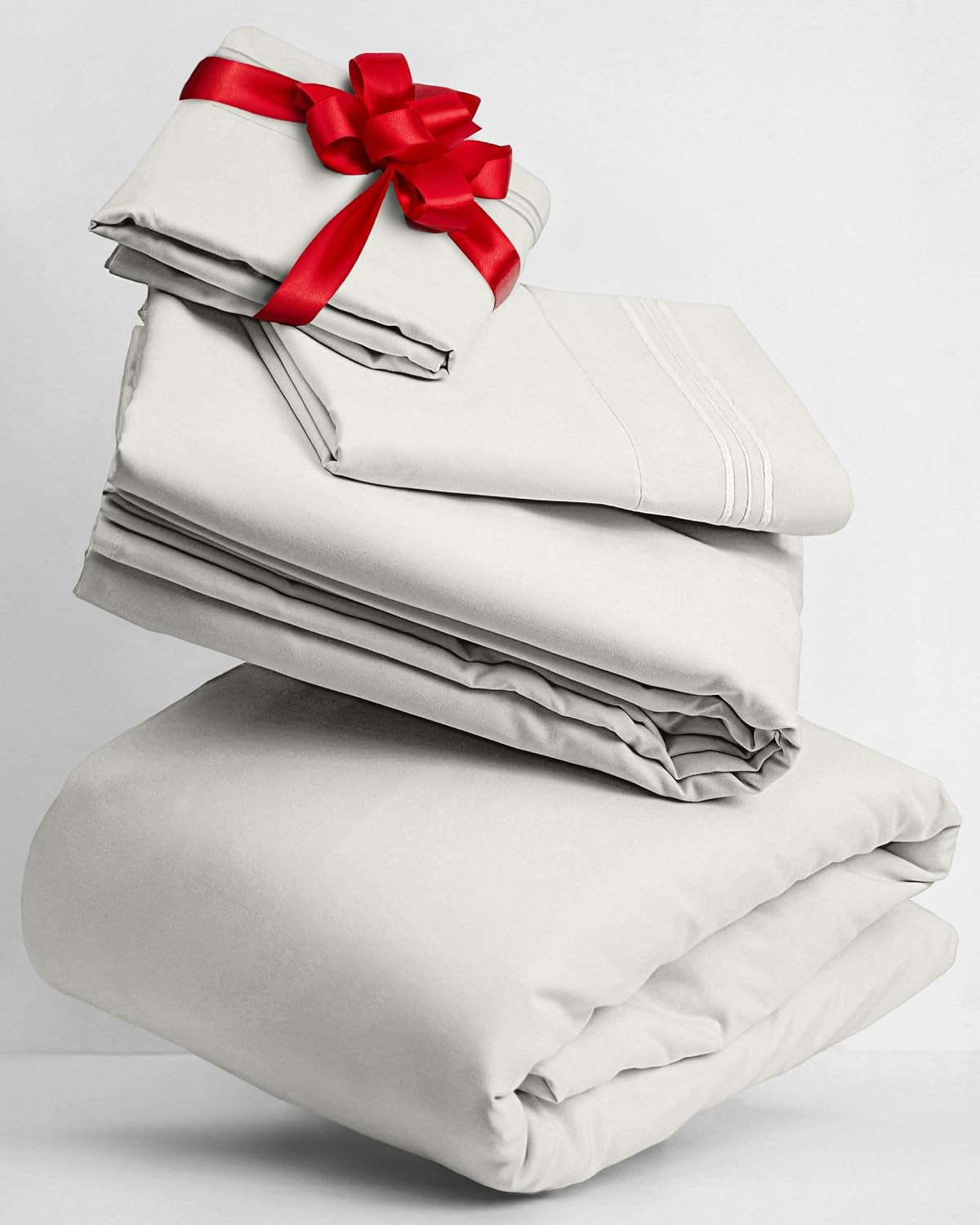 Mellanni Twin XL Sheets (Ivory)