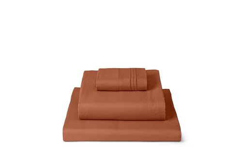 Mellanni Twin Sheets Set - Terracotta