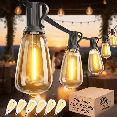 DAMAING String Lights 300FT (3 x 100FT)