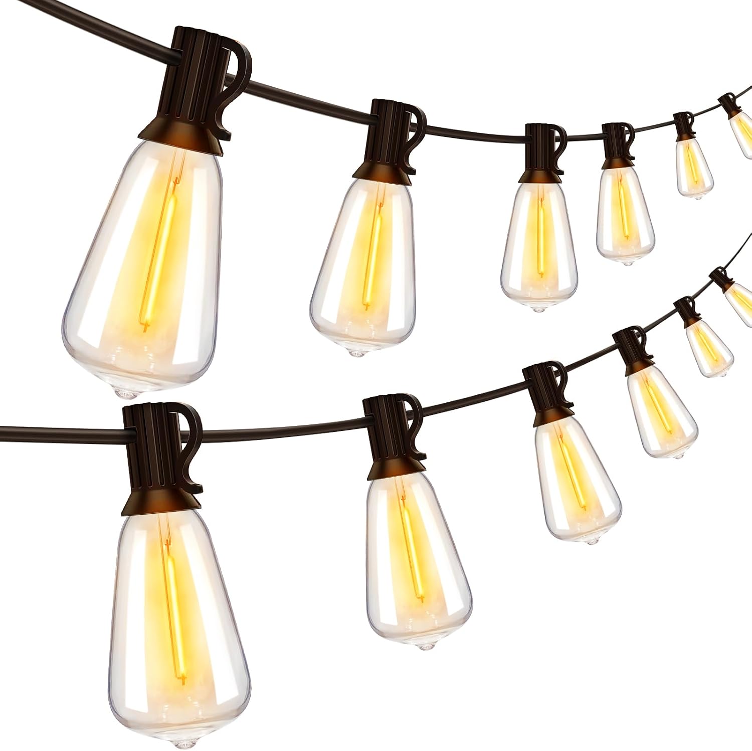 Ollny 160FT Vintage Patio Lights