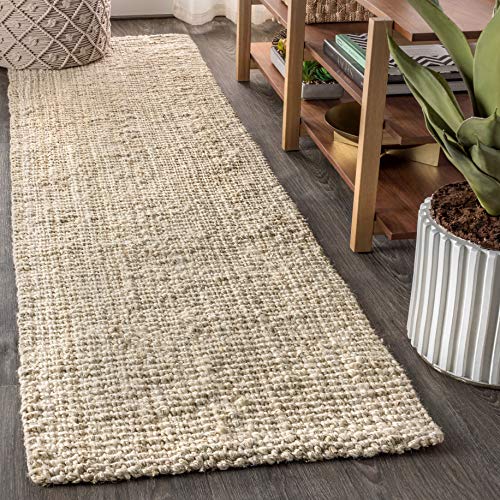 Pata Jute Runner — Light Ivory