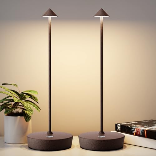 2Pack Rechargeable Cordless Table Lamp (YIBEN)