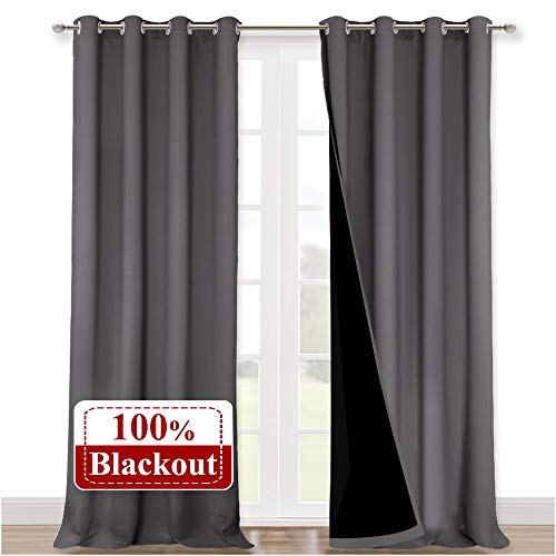 NICETOWN 100% Blackout Blinds (52 x 102)