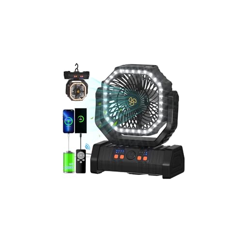 ADUST Portable Camping Fan (Black)