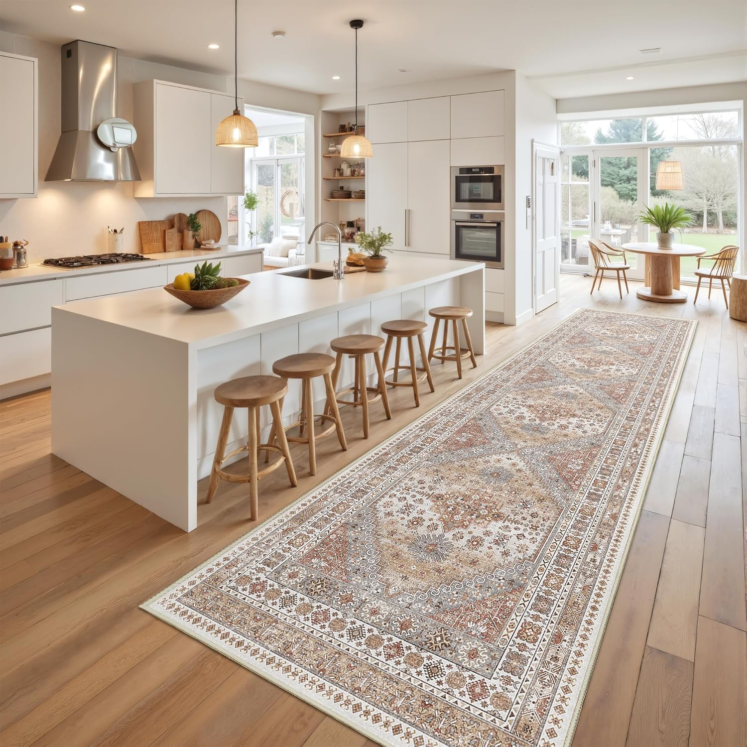 Restydon Runner Rug 2x10 (Orange)