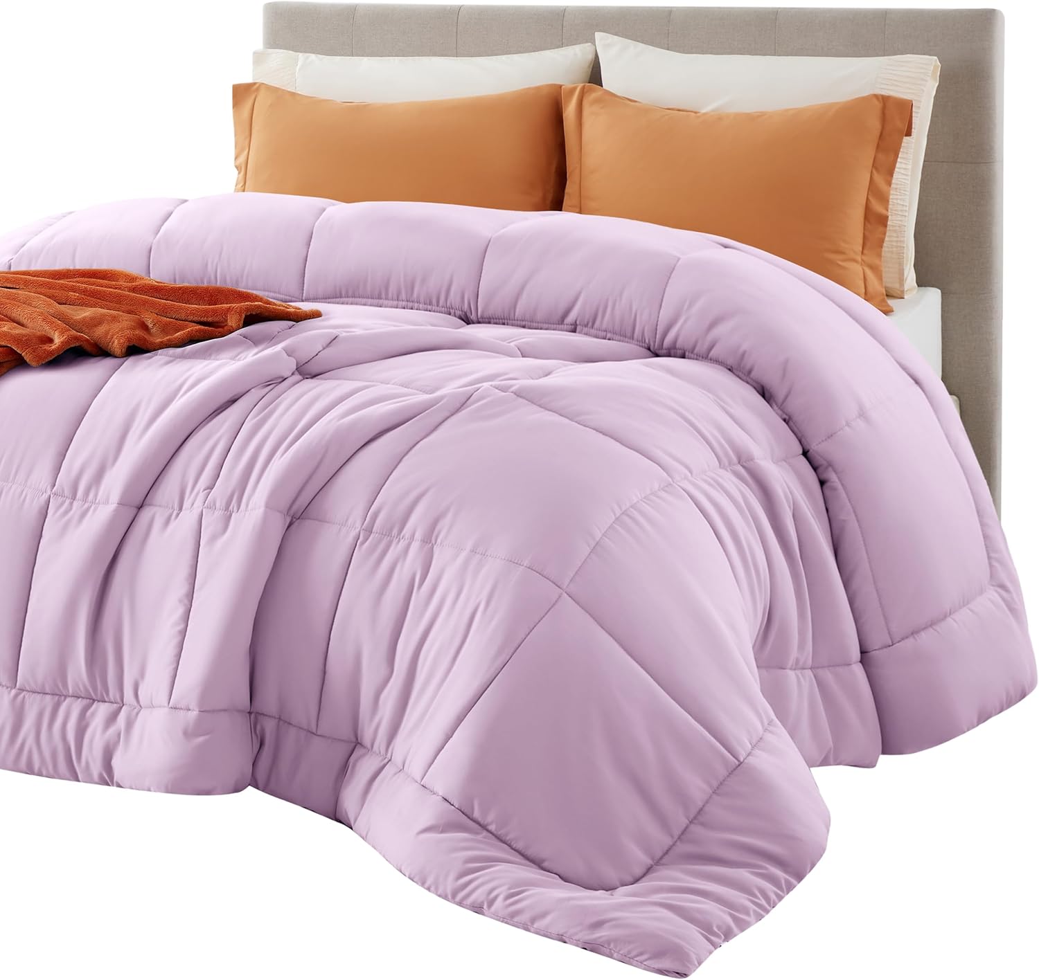 Bedsure Comforter Duvet Insert (Full, Light Purple)