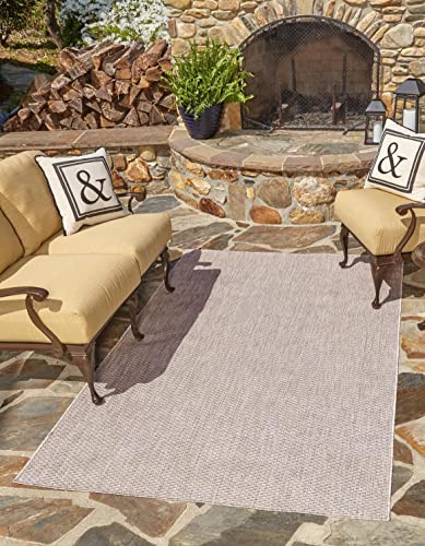 Unique Loom 10' x 14' Beige/Ivory