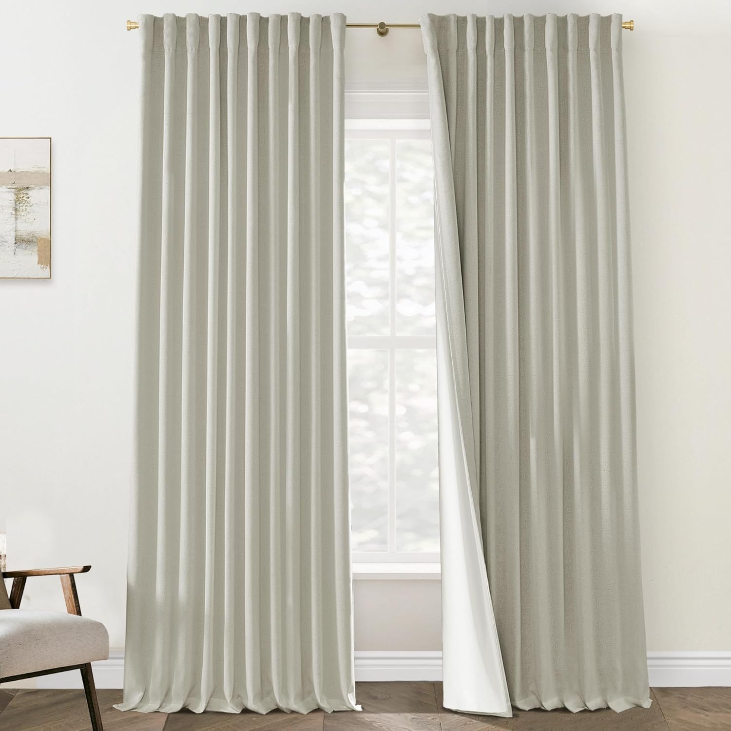 PanelsBurg 70x90 Extra Wide Blackout Curtains