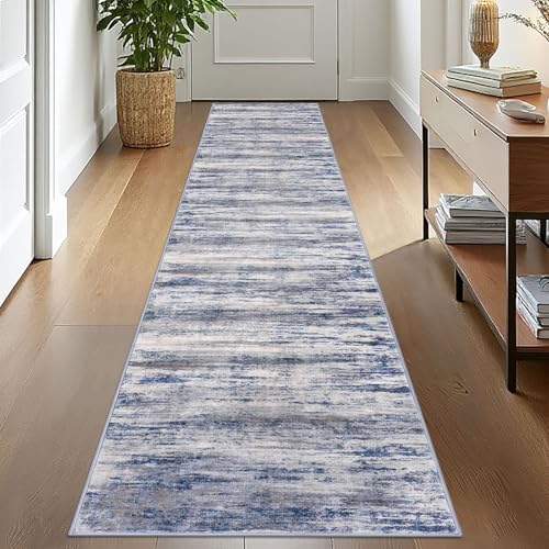 KOZYFLY Modern Abstract Kitchen Runner Rug (2x10)