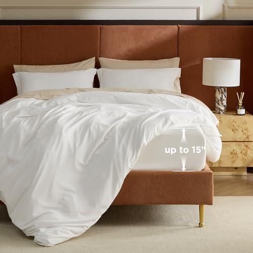 Bedsure Duvet Cover (White)