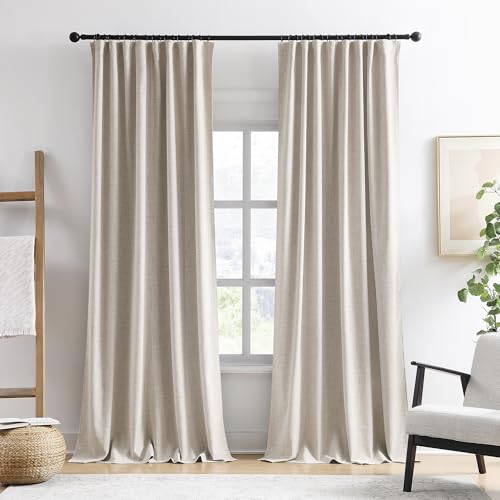 RAIN CITY Blackout Curtains 102 Inch Long