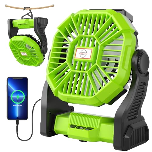 TDLOL Rechargeable Camping Fan