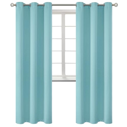 BGment Blackout Curtains (Baby Blue)