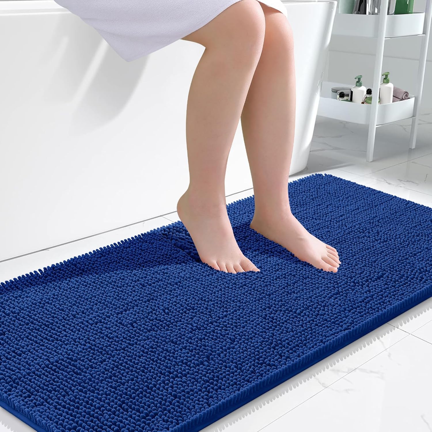 OLANLY Chenille 47x24 (Royal Blue)