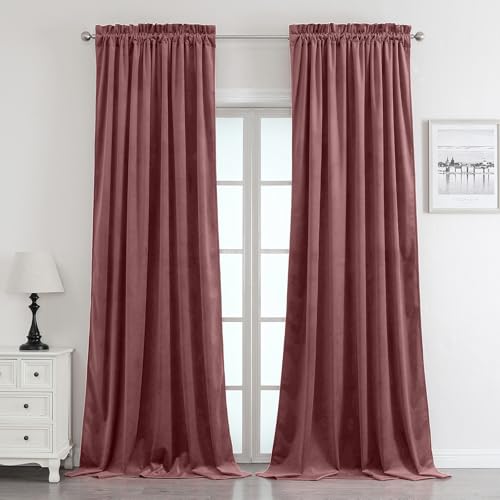 Benedeco Dusty Rose Velvet (96 in)