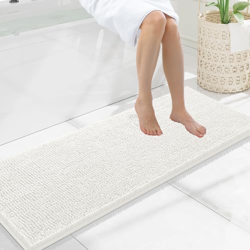 Smiry 47x17 Chenille Rug (Ivory)