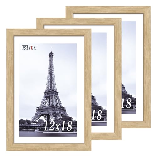 VCK 12x18 Oak Wood Frame (3 Pack)