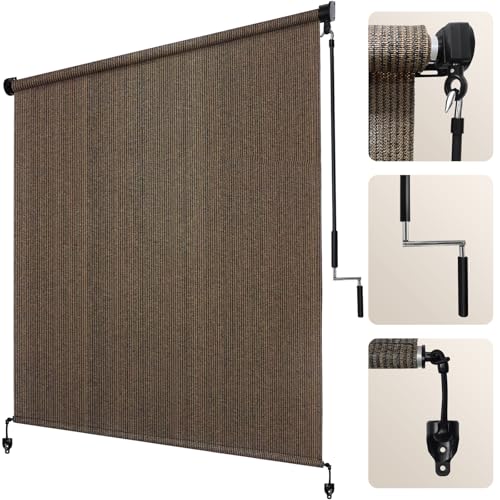 Artpuch Roller Shade (Mocha)
