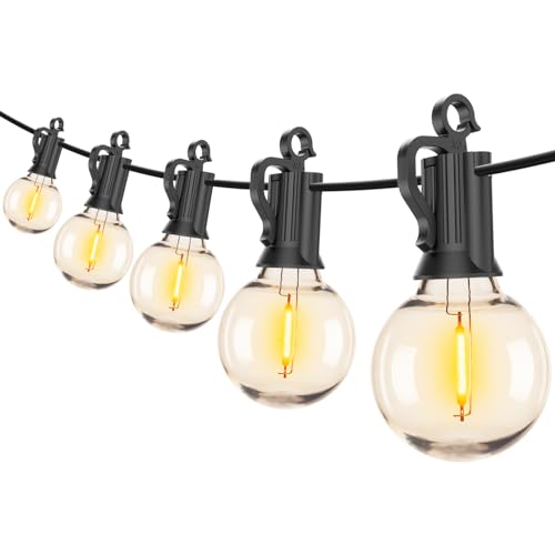 Brightown 2 Pack 30 Ft Globe Patio Lights