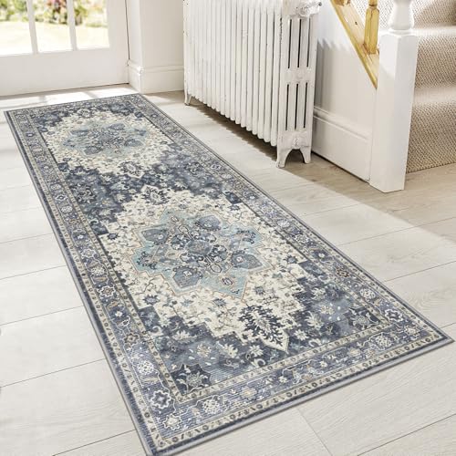 GENIMO 2x6 Runner Rug (Center Blue)