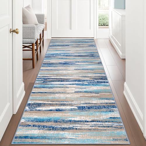 Lansny Modern Abstract Runner 3x8