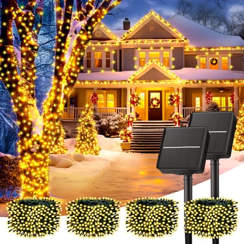 Minetom Solar String Lights 4 Pack