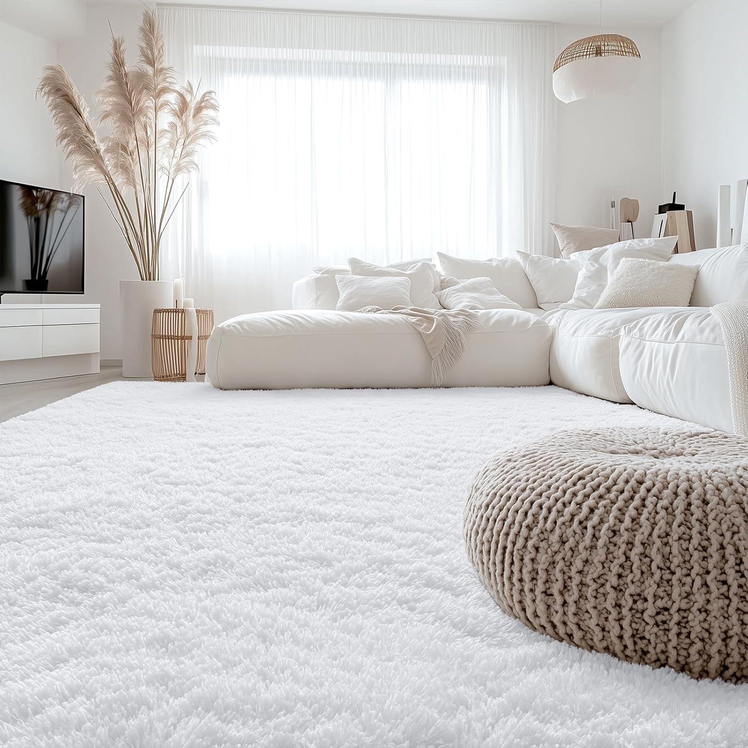 OLANLY 8x10 Machine Washable Large Area Rug