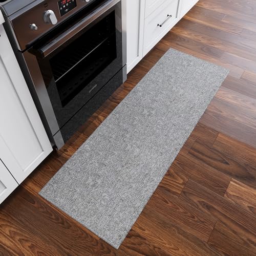 Ottomanson 2'7" x 10' Ultra-Thin Runner (Gray)