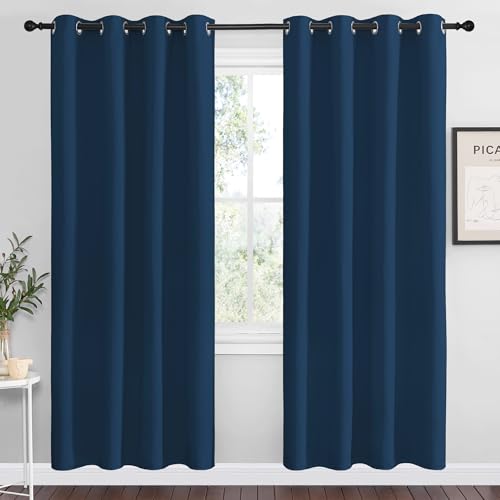 NICETOWN Moroccan Blue 78" Blackout