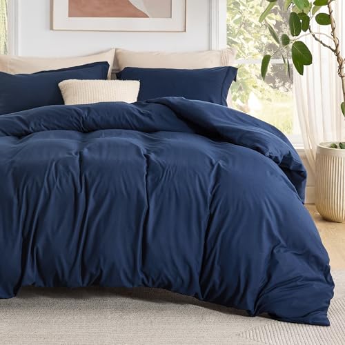 Bedsure King Duvet Set (Blue)
