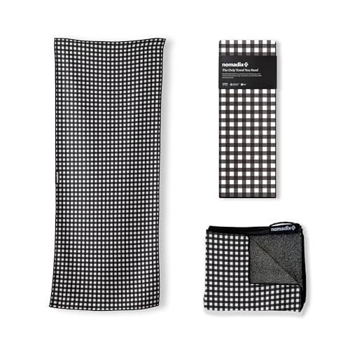 Nomadix Original Towel (Gingham Black)