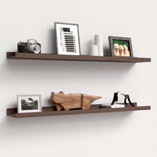 Boswillon 35.3in Floating Shelf (Walnut)
