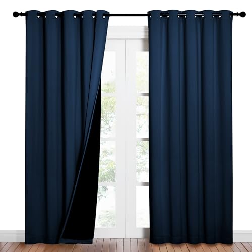 NICETOWN Moroccan Blue 62 x 84