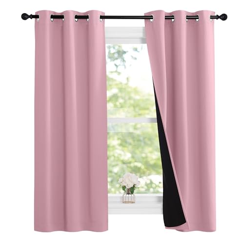 NICETOWN Crystal Pink Full Shade Panels