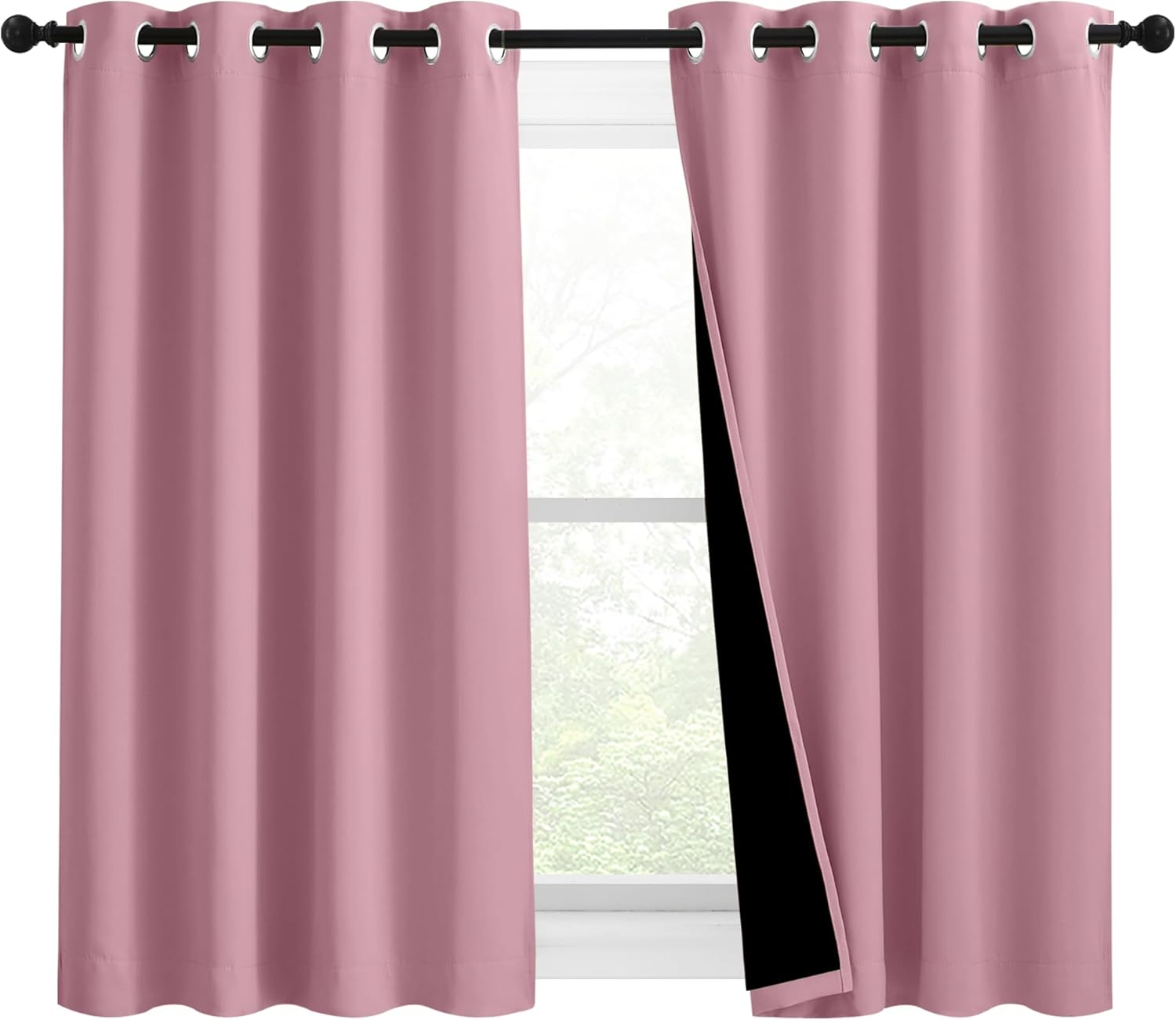 NICETOWN 100% Blackout (Crystal Pink)