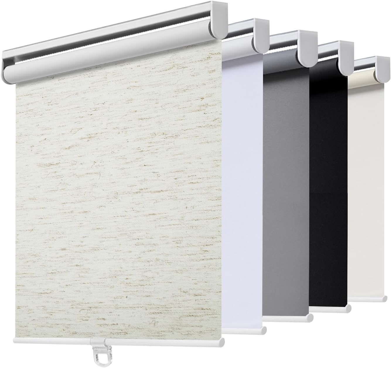 AOSKY Cordless Roller Shades (Linen Cream)