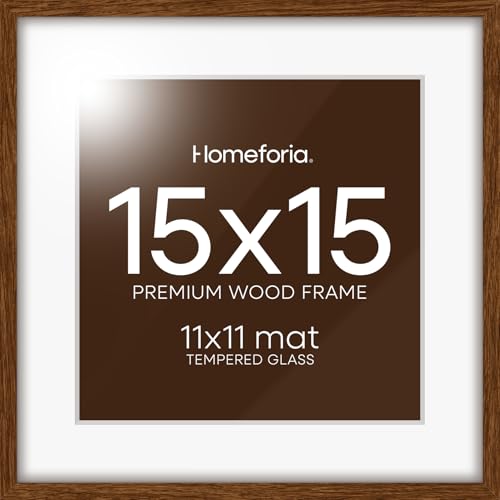 Homeforia 15x15 Brown Oak Frame
