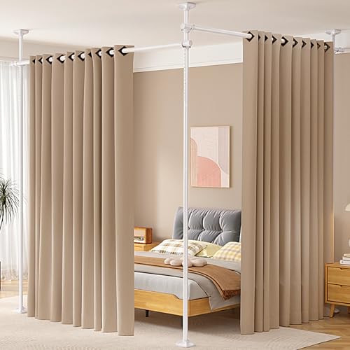 SUNALLY Room Divider Rod