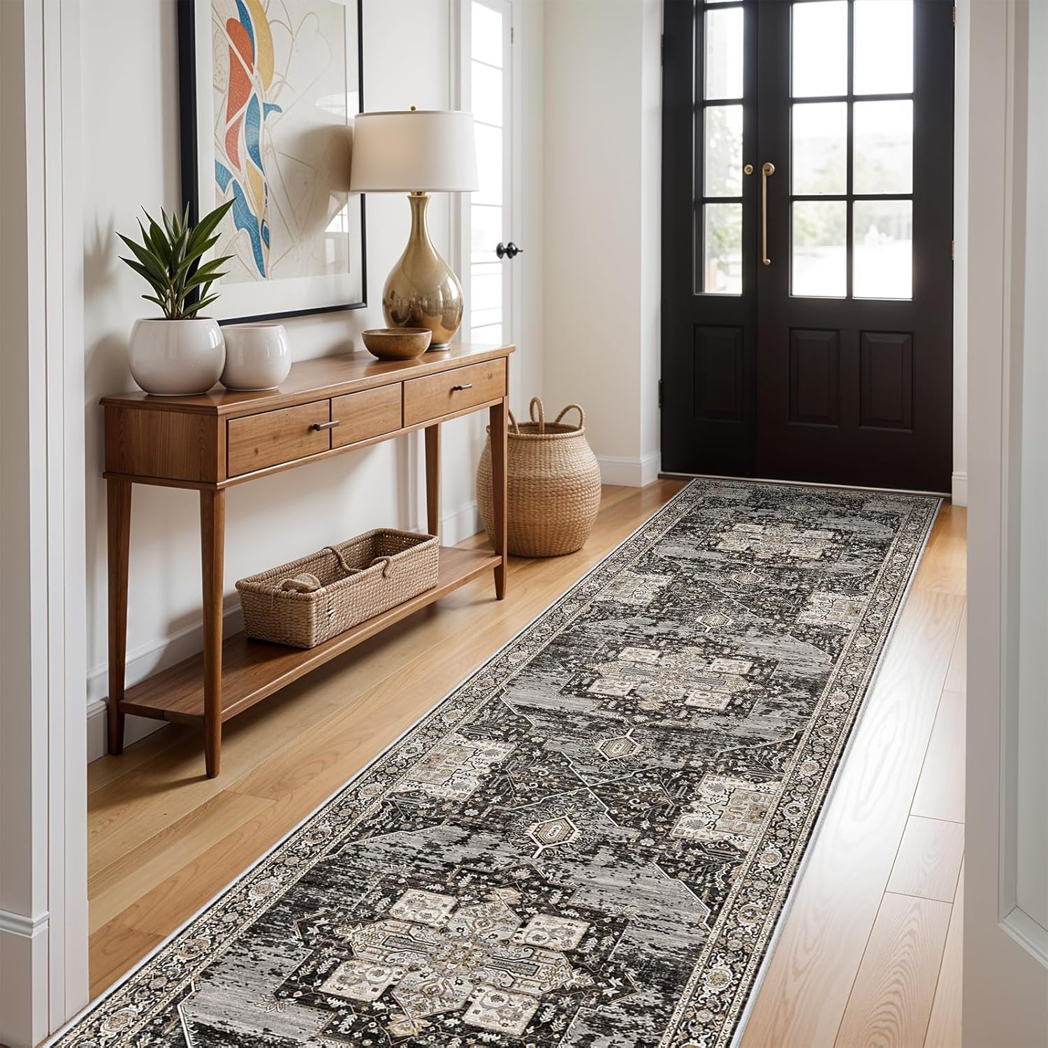 RUUGME Hallway 3x12 Runner - Black