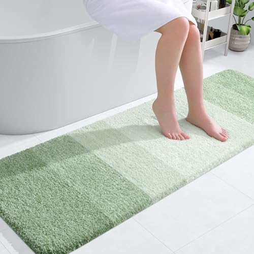 OLANLY Bathroom Runner Rugs 59x20