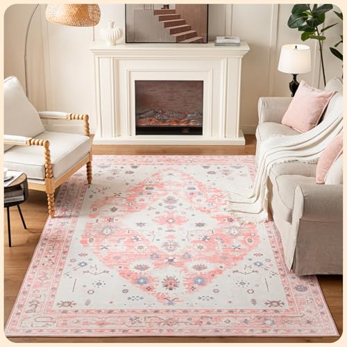 Istana 6x9 Area Rug - Pink (Budget)