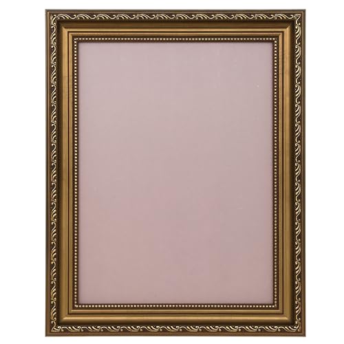 Retro 12x16 inch Picture Frames: Ornate Classic Frame for 12x16 Photo Canvas Painting Diploma Display, Baroque Gallery Wall Frames with Acrylic Glass and Backing