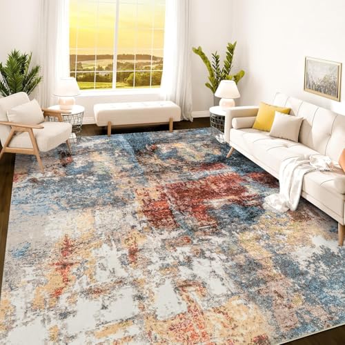 Istana 8x10 Area Rug - Multi/Red