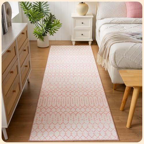 Istana Modern Geometric Runner Rug