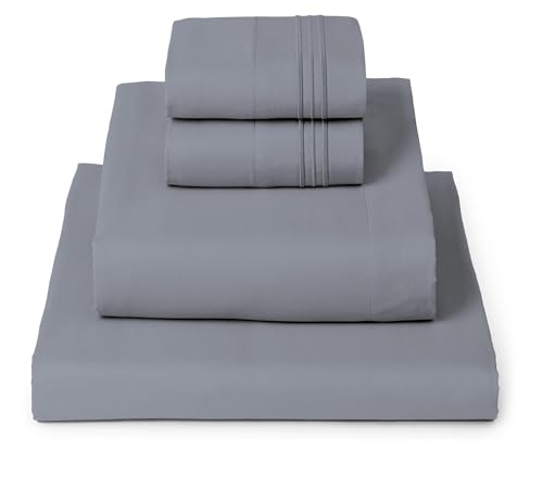 Mellanni Full Sheets Set - Mineral Gray