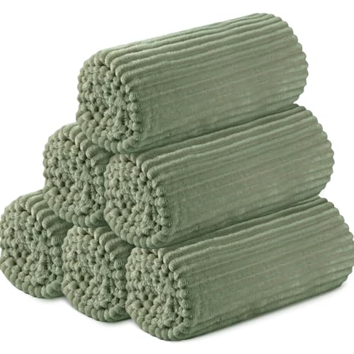 Buryeah Flannel Throw (Sage Green)